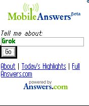 answers.com mobile