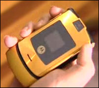 motorola razr v3i gold