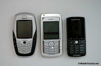 Nokia 6682, Nokia 6600, Sony Ericsson K750i