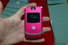 Pink Motorola RAZR