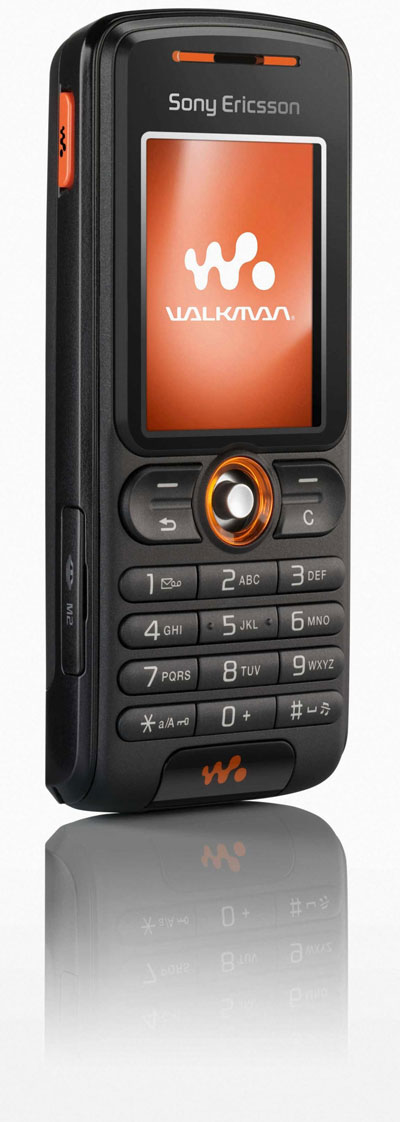 sony ericsson w200i black