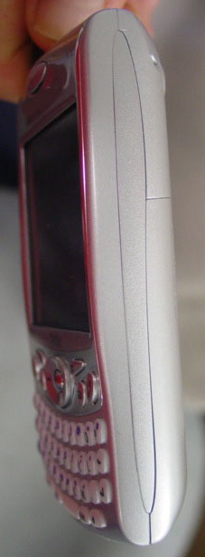 treo 650 side